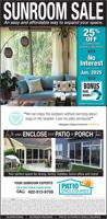 BAM - GREAT DAY IMPROVEMENTS - PATIO ENCLOSURES - Ad from 2023-08-01